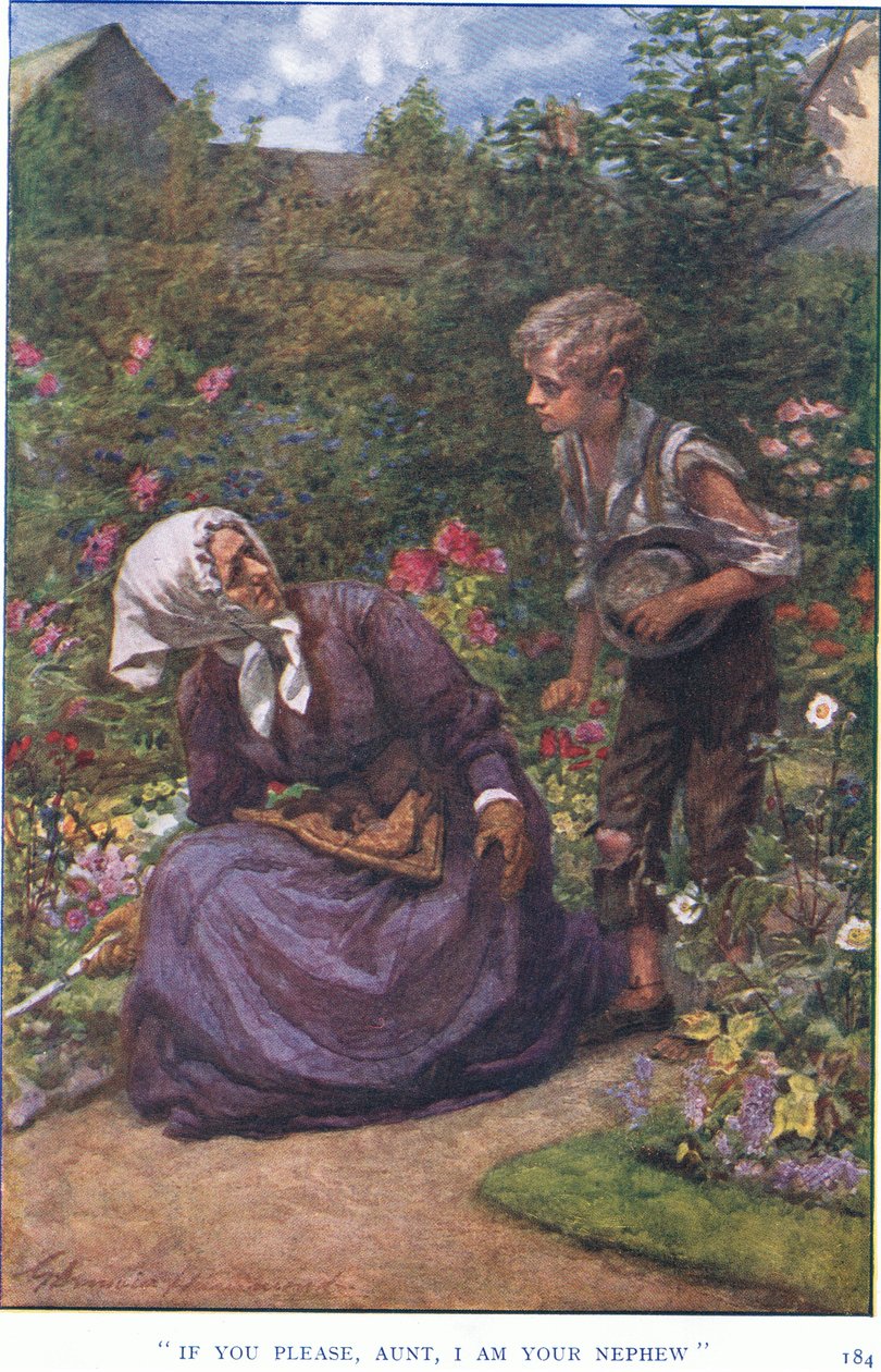 "Jestli prosím, teto, jsem tvůj synovec." od Gertrude E. Demain Hammond