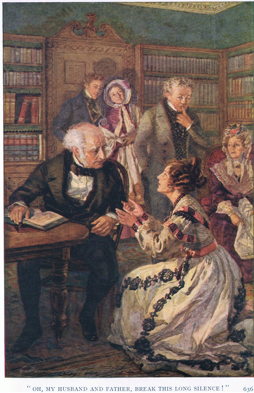 "Ach, můj manželi a otče, prolomte toto dlouhé ticho!" od Gertrude E. Demain Hammond