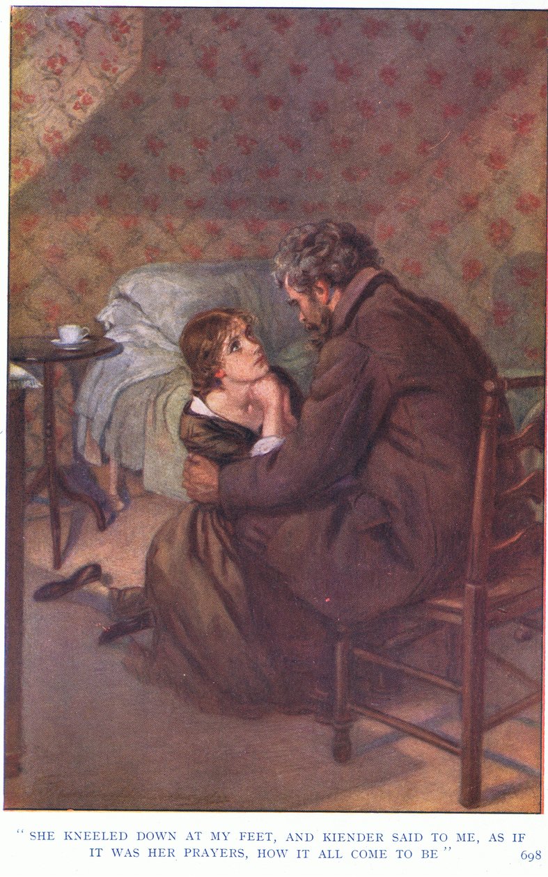 Klekla si k mým nohám a Kiender mi řekl, jako by to byly její modlitby, jak se to všechno stalo od Gertrude E. Demain Hammond