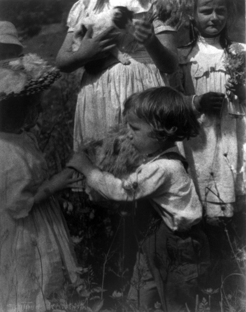 Šťastné dny od Gertrude Kasebier od Gertrude Käsebier