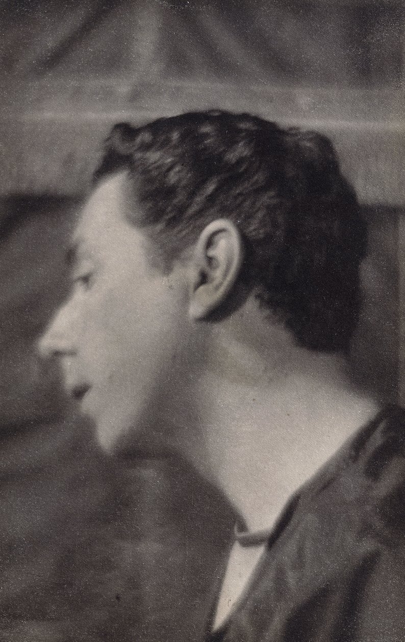 Portrét barona Adolpha de Meyer od Gertrude Käsebier