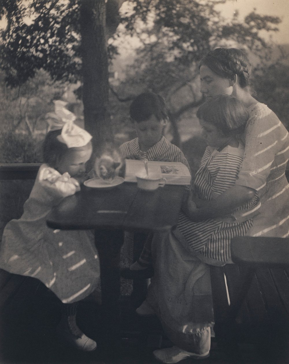 Zahradní slavnost od Gertrude Käsebier