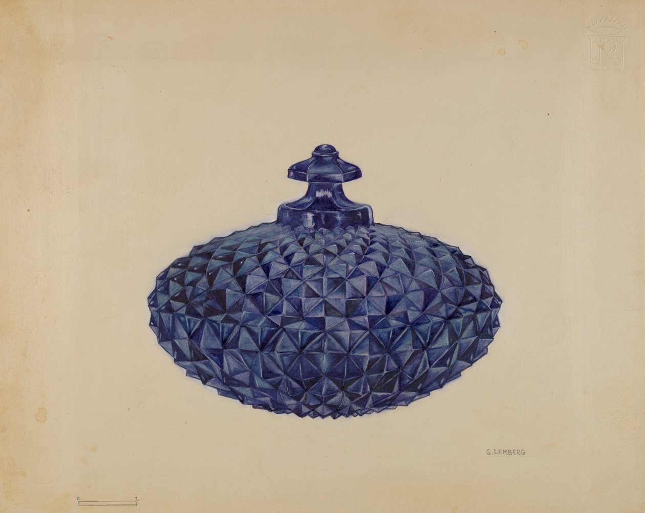 Mísa na máslo, c. 1936. od Gertrude Lemberg