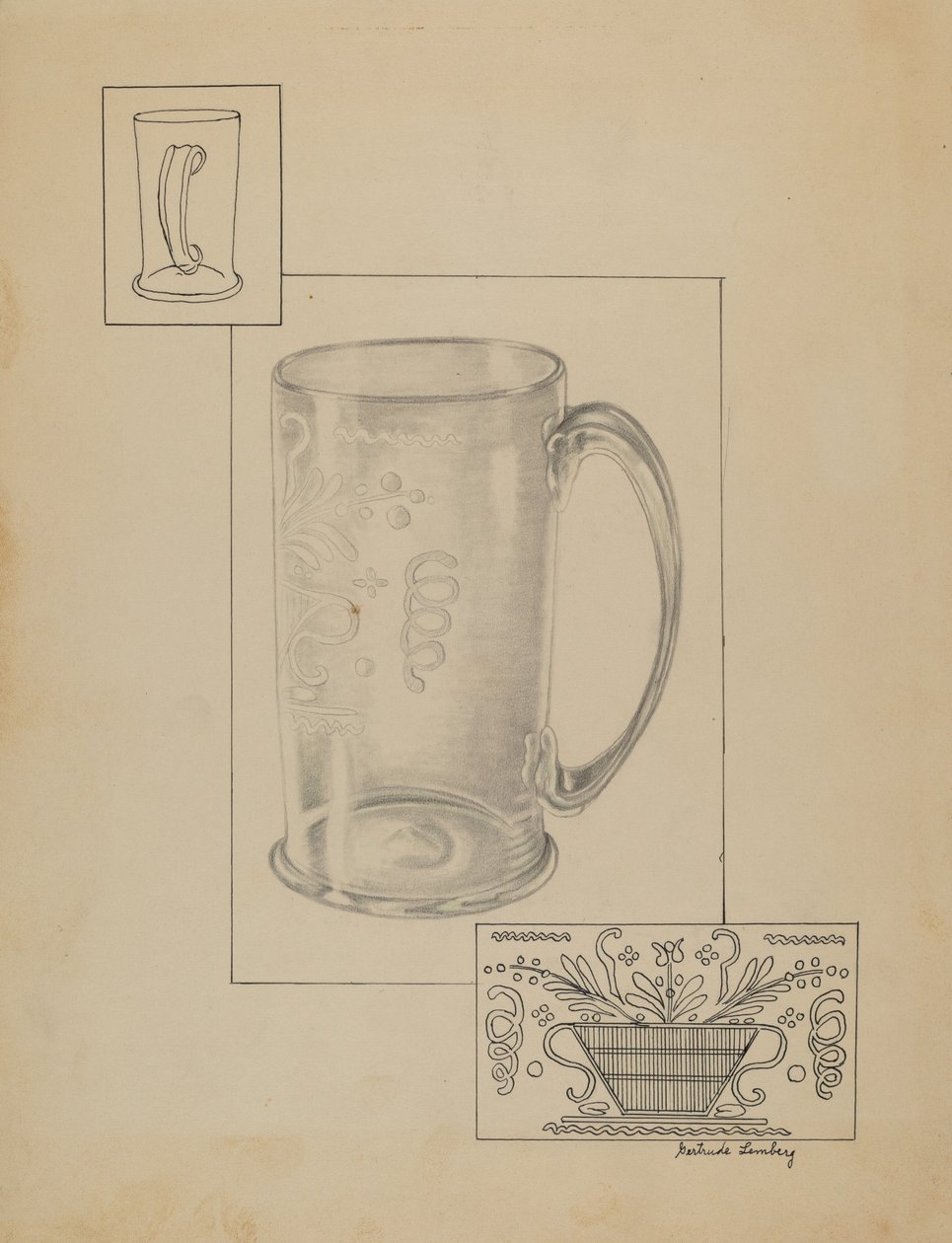 Džbánek od Gertrude Lemberg