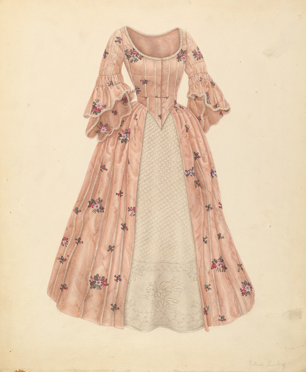 Spodní šaty, c. 1941. od Gertrude Lemberg
