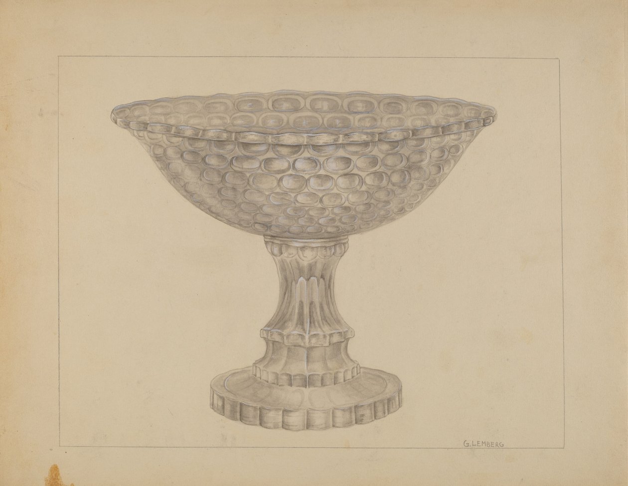 Punch Bowl, 19351942. od Gertrude Lemberg