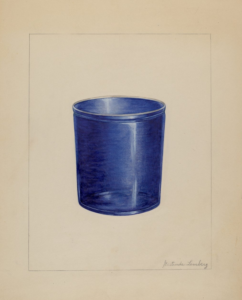 Tumbler, c. 1937. od Gertrude Lemberg