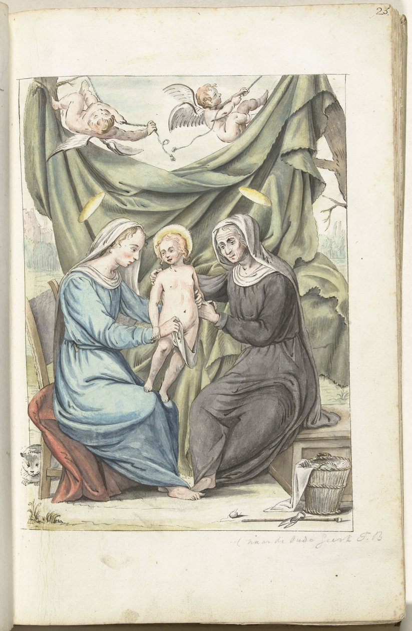 Madona s dítětem a svatá Anna od Gesina ter Borch
