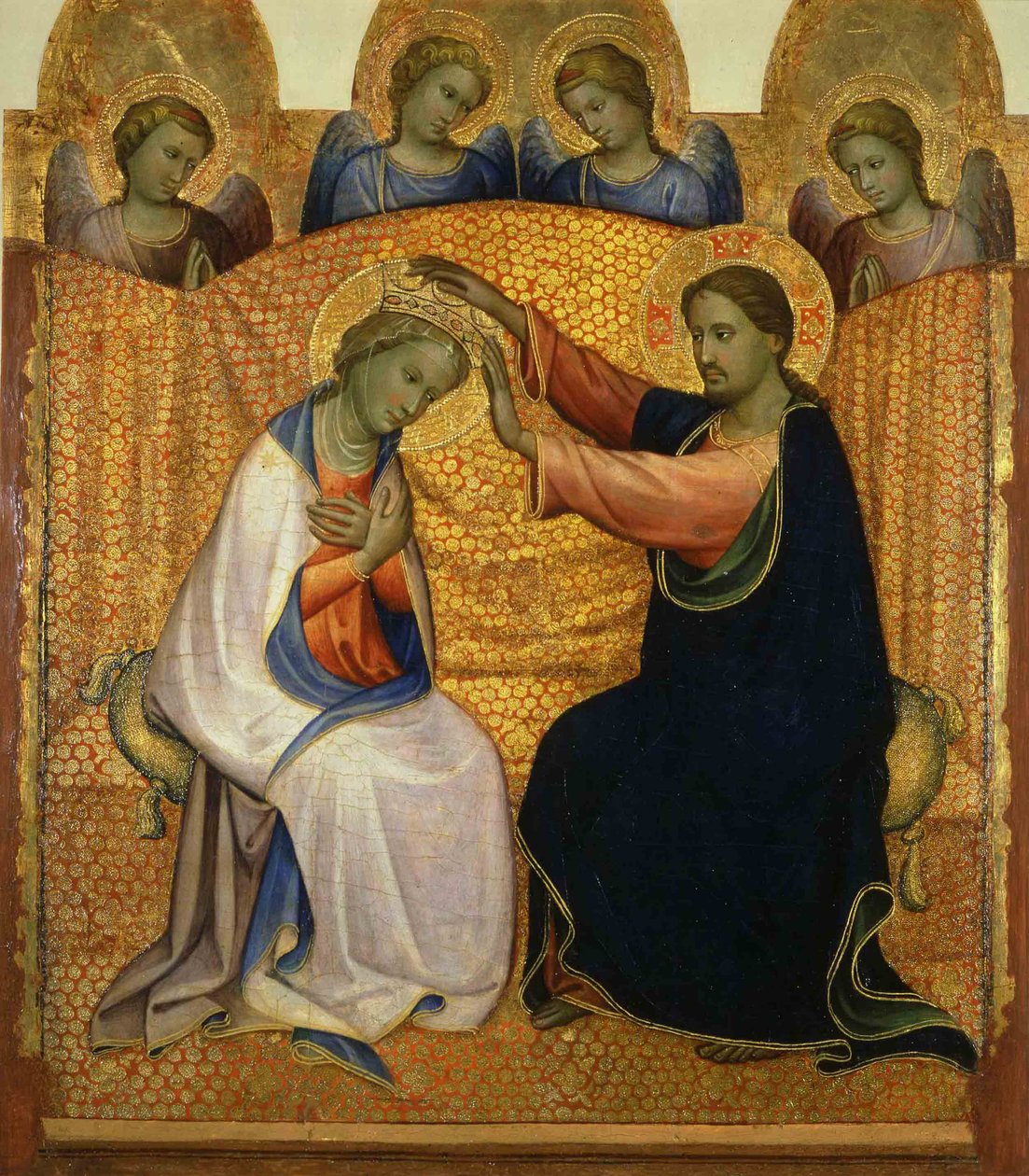 Korunovace Panny Marie, asi 1404 od Gherardo Starnina