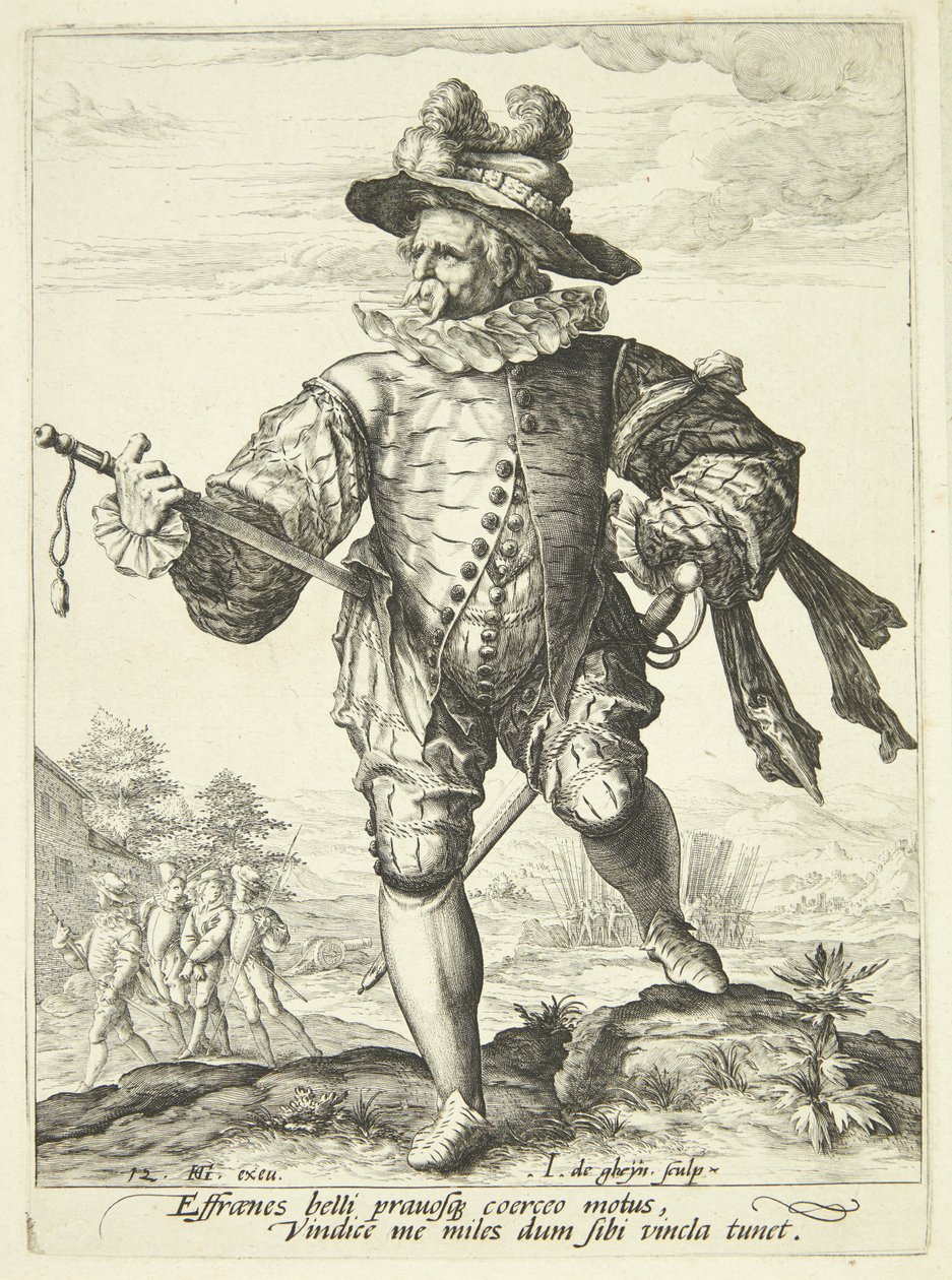 Vojenský policista od Gheyn, Jacques II de