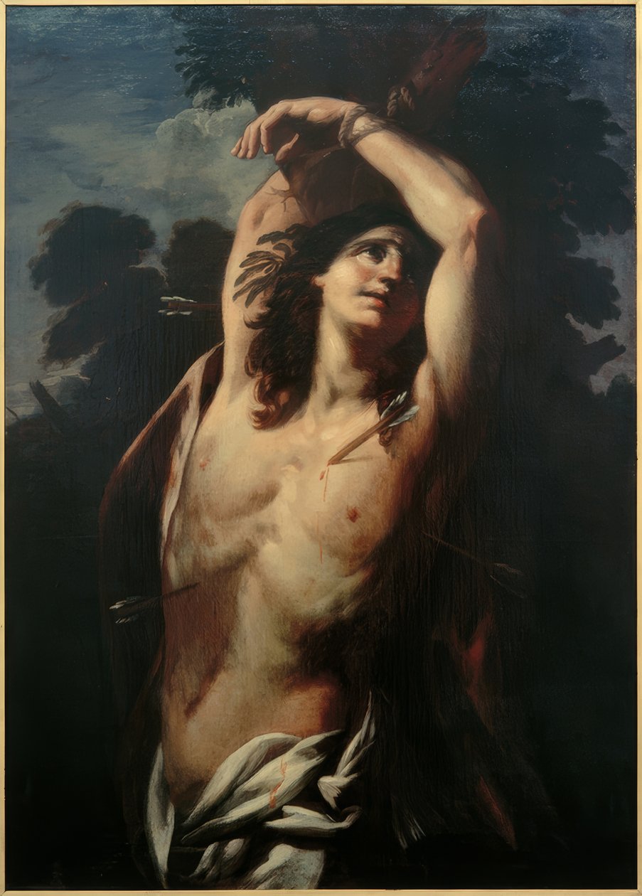 Umučení sv. Sebastian od Giacinto Brandi