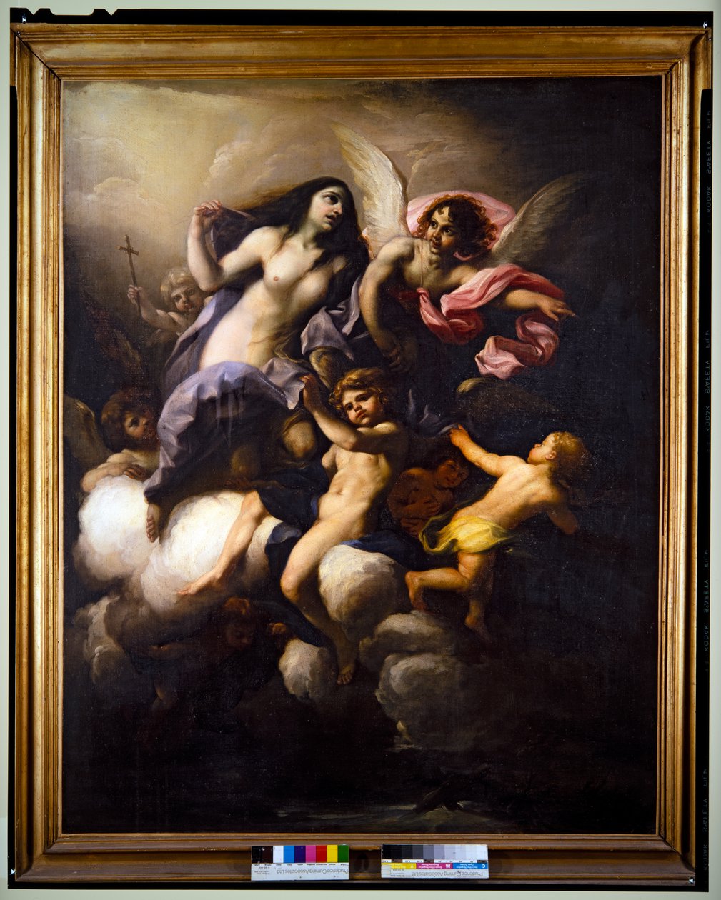 Dva evangelisté (Modellos pro S.Carlo al Corso) od Giacinto Brandi