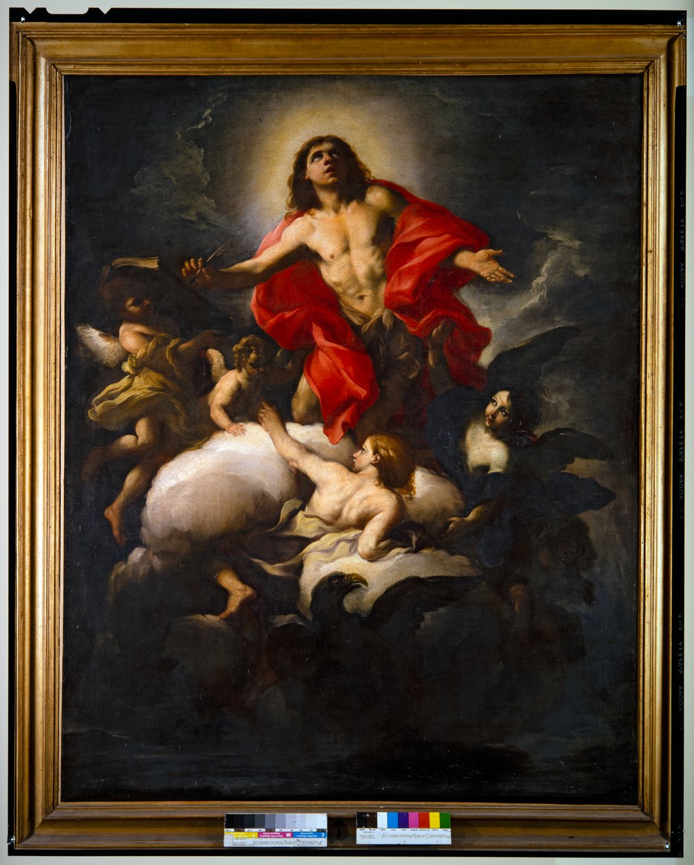 Dva evangelisté (Modellos pro S.Carlo al Corso) od Giacinto Brandi