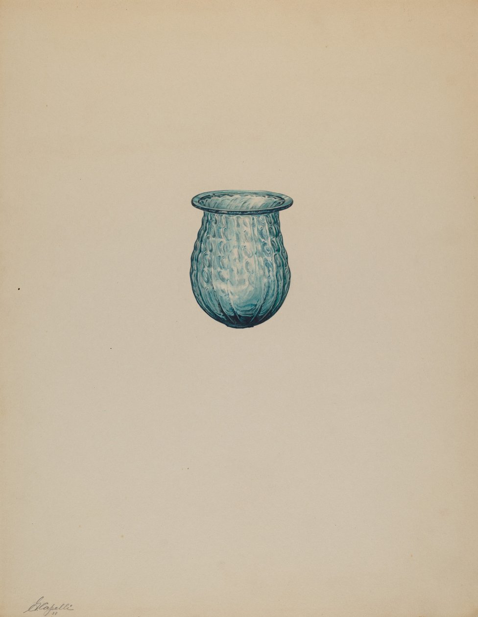 Vánoční světlo, 1938. od Giacinto Capelli