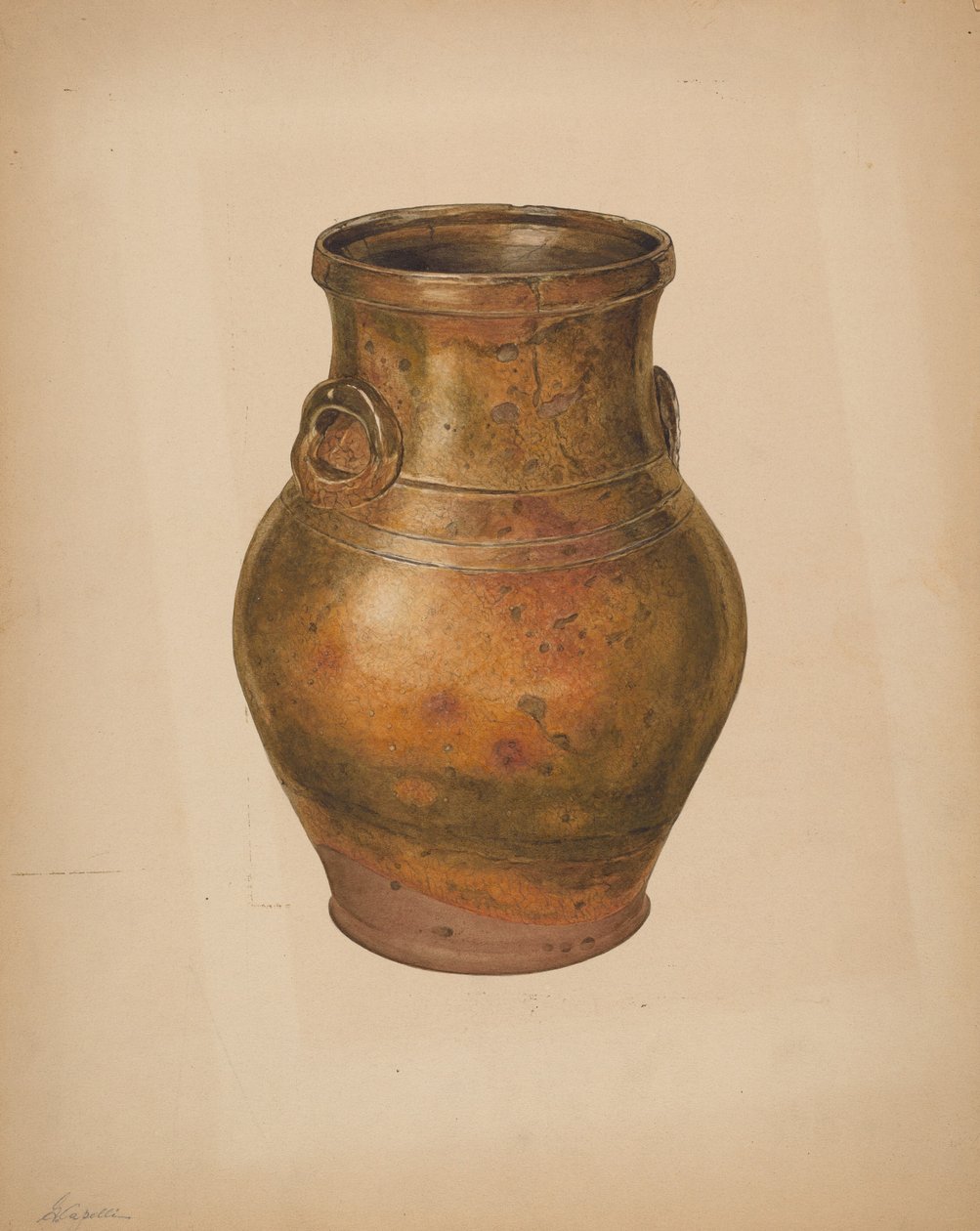 Váza, c. 1938. od Giacinto Capelli