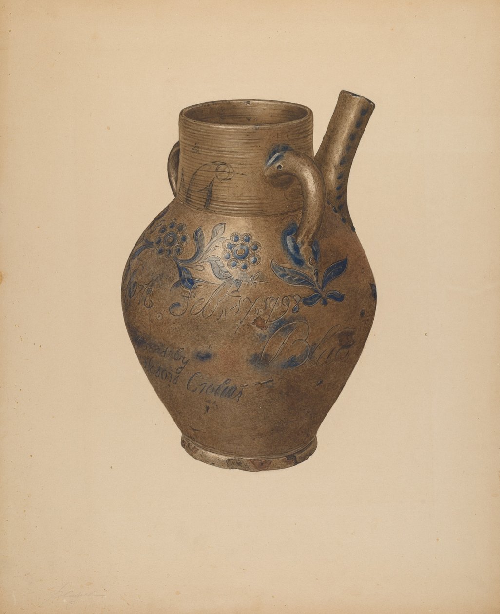 Džbán na vodu, c. 1940. od Giacinto Capelli