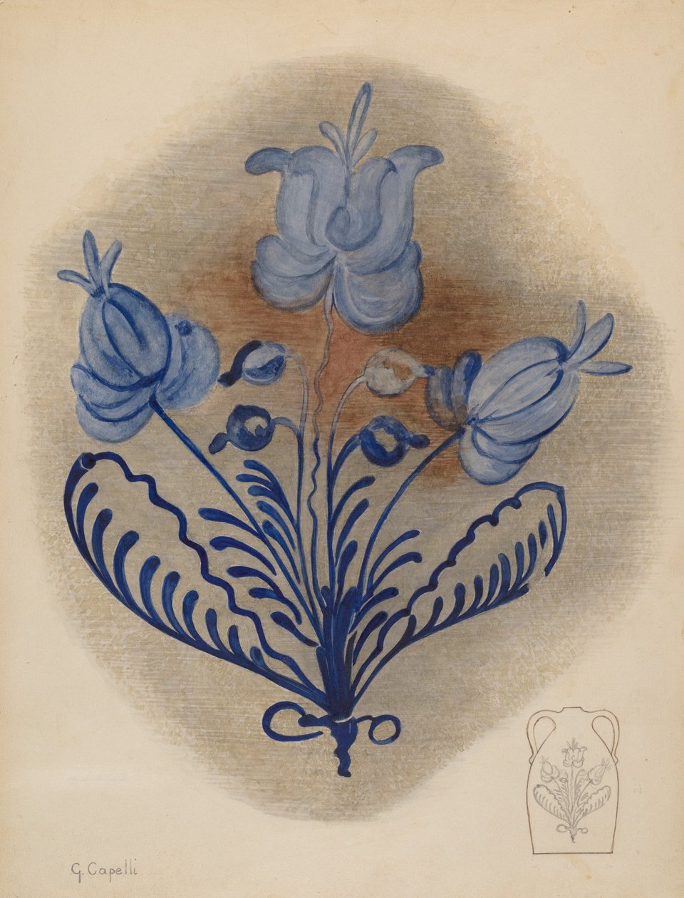 Džbán na vodu nebo mošt, c. 1939. od Giacinto Capelli