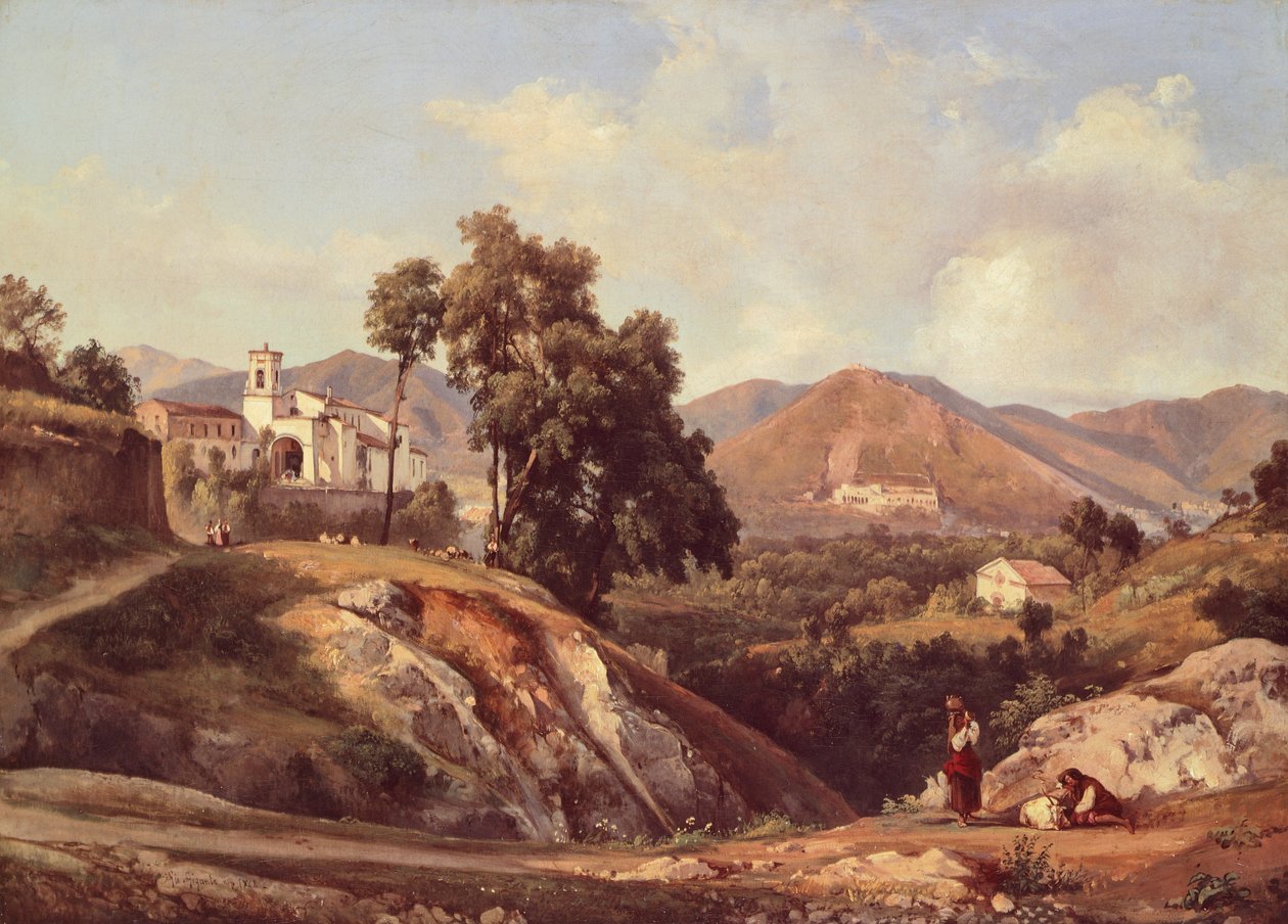 Krajina regionu Campania, Giacinto Gigante (1806-1876), Itálie od Giacinto Gigante
