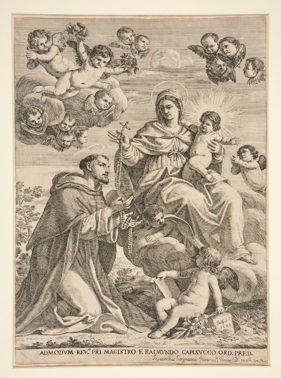 Svatý Dominik od Giacinto Gimignani
