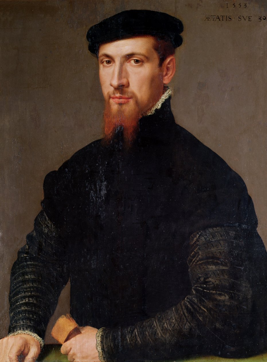 Portrét Simona Renarda (asi 1513-73) 1553 od Giacomo Antonio Moro
