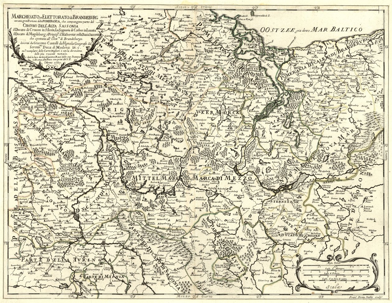 Markýz a volič Braniborska od Giacomo Cantelli