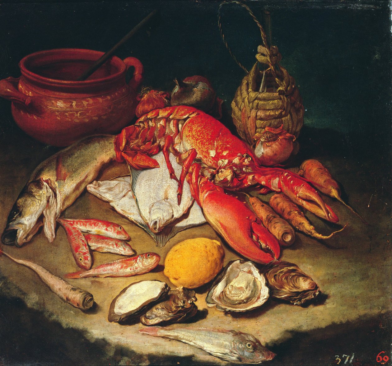 Plody moře od Giacomo Ceruti