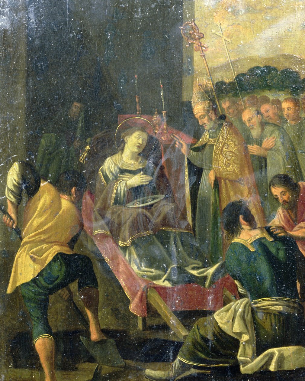 Svatý Jan Evangelista od Giacomo Jaquerio