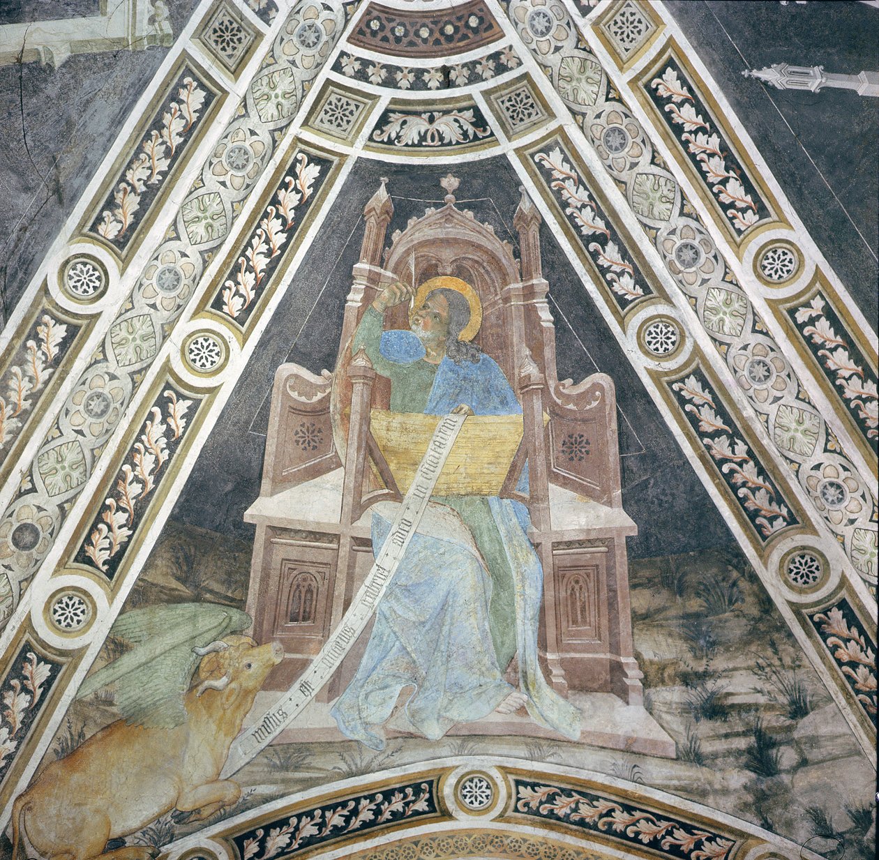 Svatý Lukáš evangelista od Giacomo Jaquerio