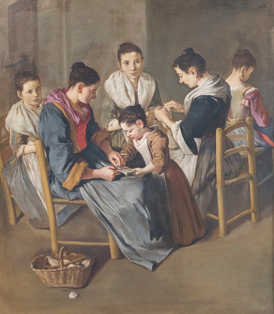 Dívčí škola od Giacomo (1698 1767) Ceruti