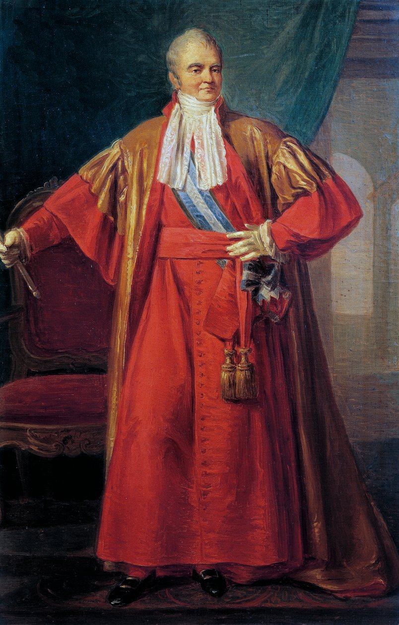 Portrét Paluzza Altieriho (1760-1834), prince, Malba Giacoma Conca (1785-1858) od Giacomo Conca