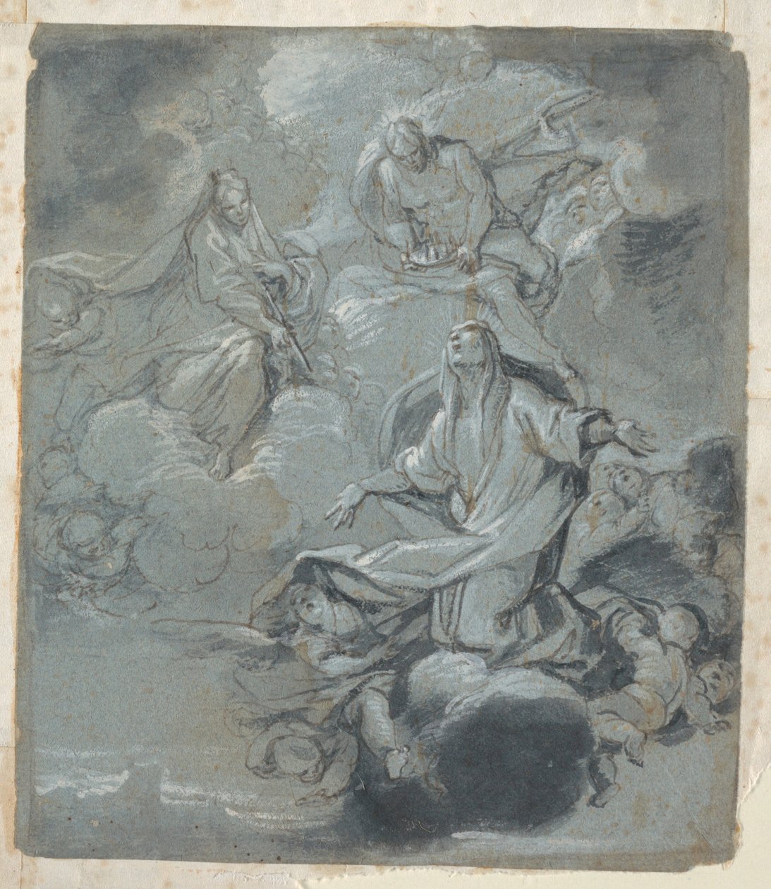 Apoteóza světice od Giacomo Farelli