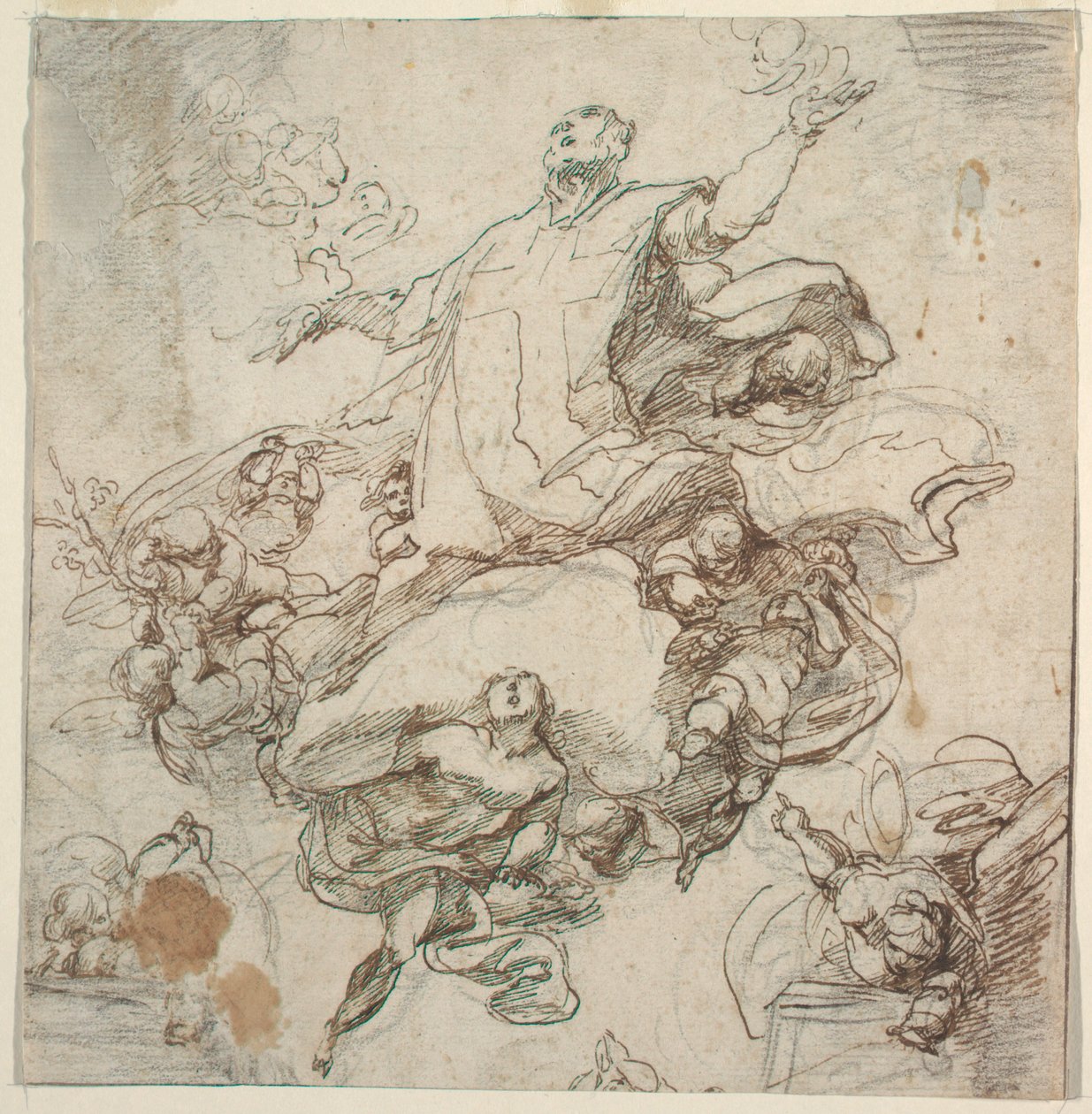 Oslava svatého Filippa Neriho od Giacomo Farelli
