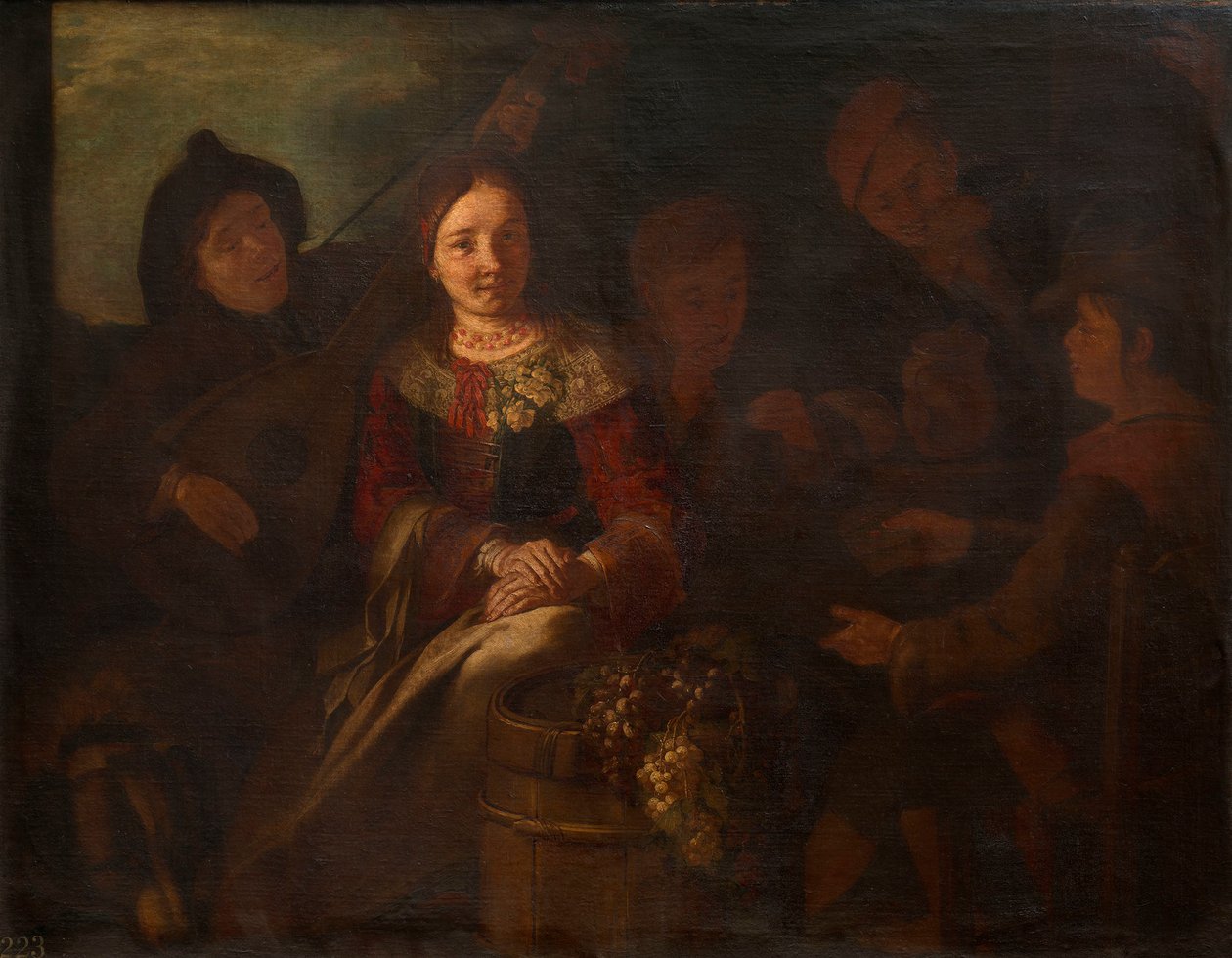 Skupina rolníků od Giacomo Francesco Cipper