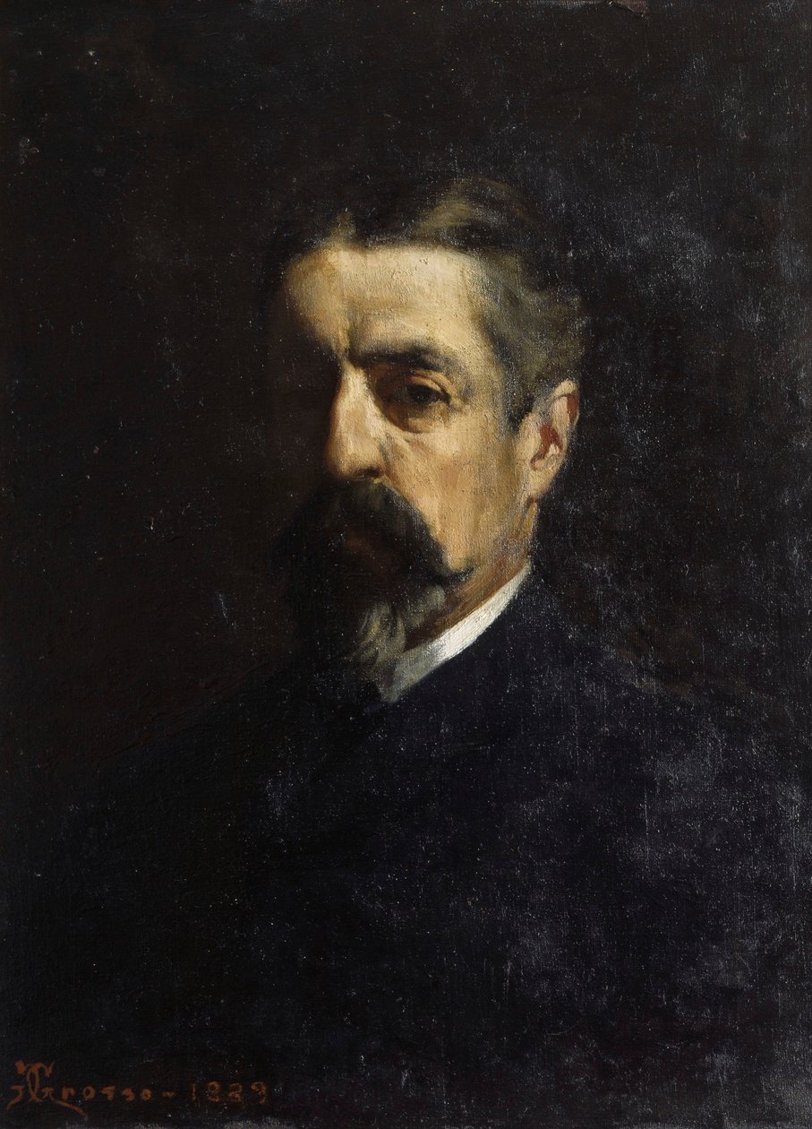 Portrét hraběte Marcella Panissera od Veglia (1830-1886) od Giacomo Grosso