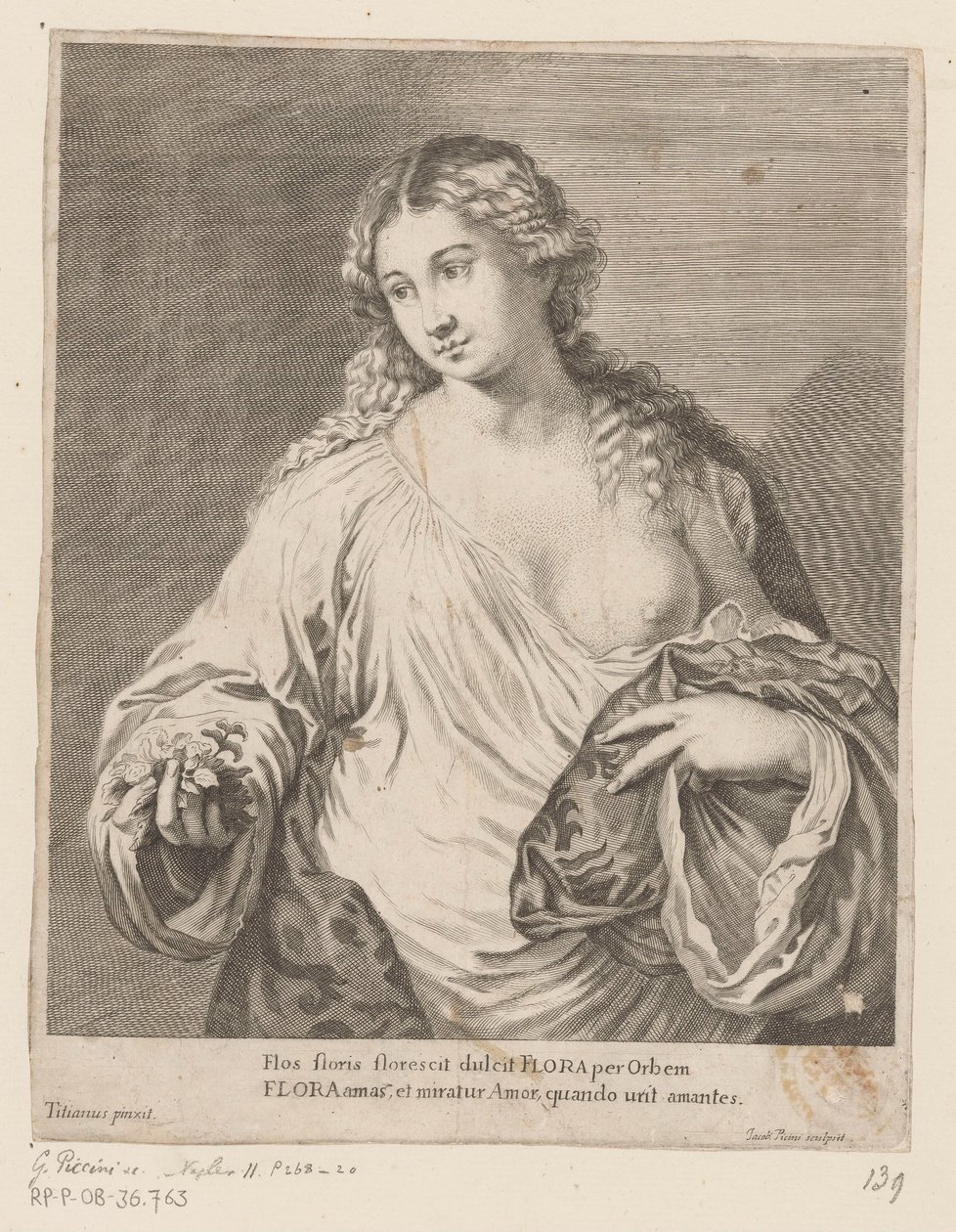 Flóra od Giacomo Piccini