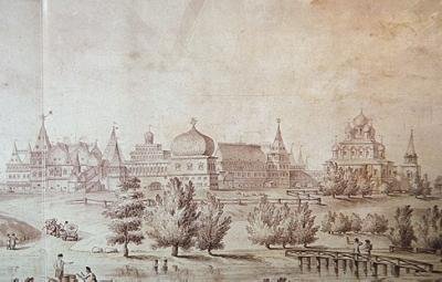 Palác v Kolomenskoye od Giacomo Quarenghi