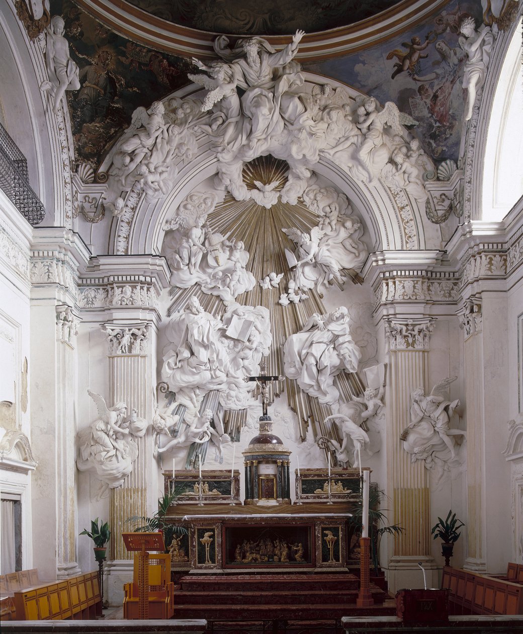 Presbytář (omítka) od Giacomo Serpotta