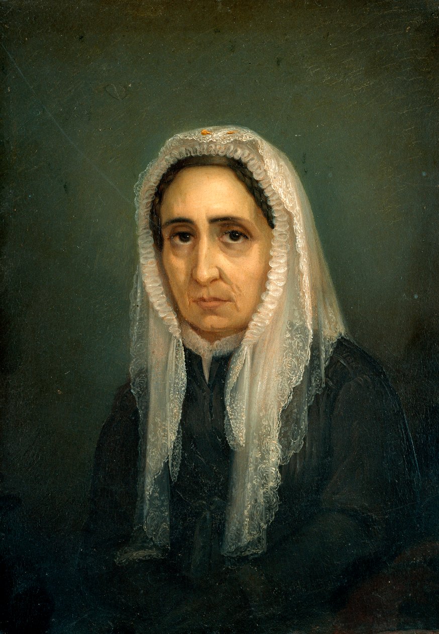 Portrét Marie Mazzini Malba Giacoma Ulisse Borzino (19. století) Genes, Museo del Risorgimento od Giacomo Ulisse Borzino