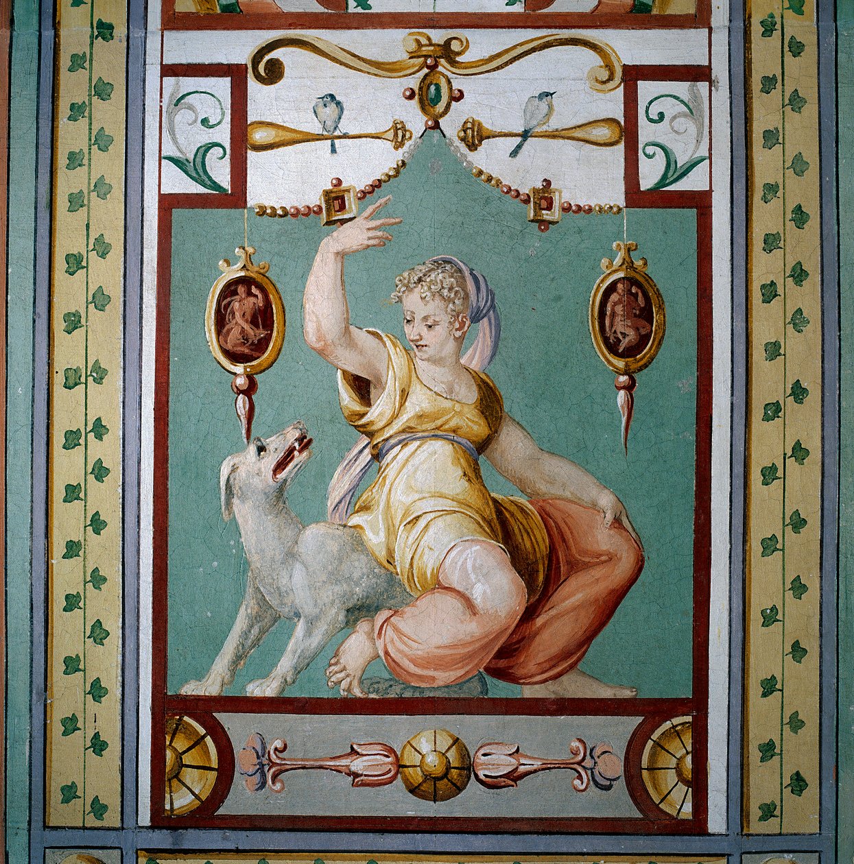 Alegorie věrnosti (freska) od Giallo Fiorentino