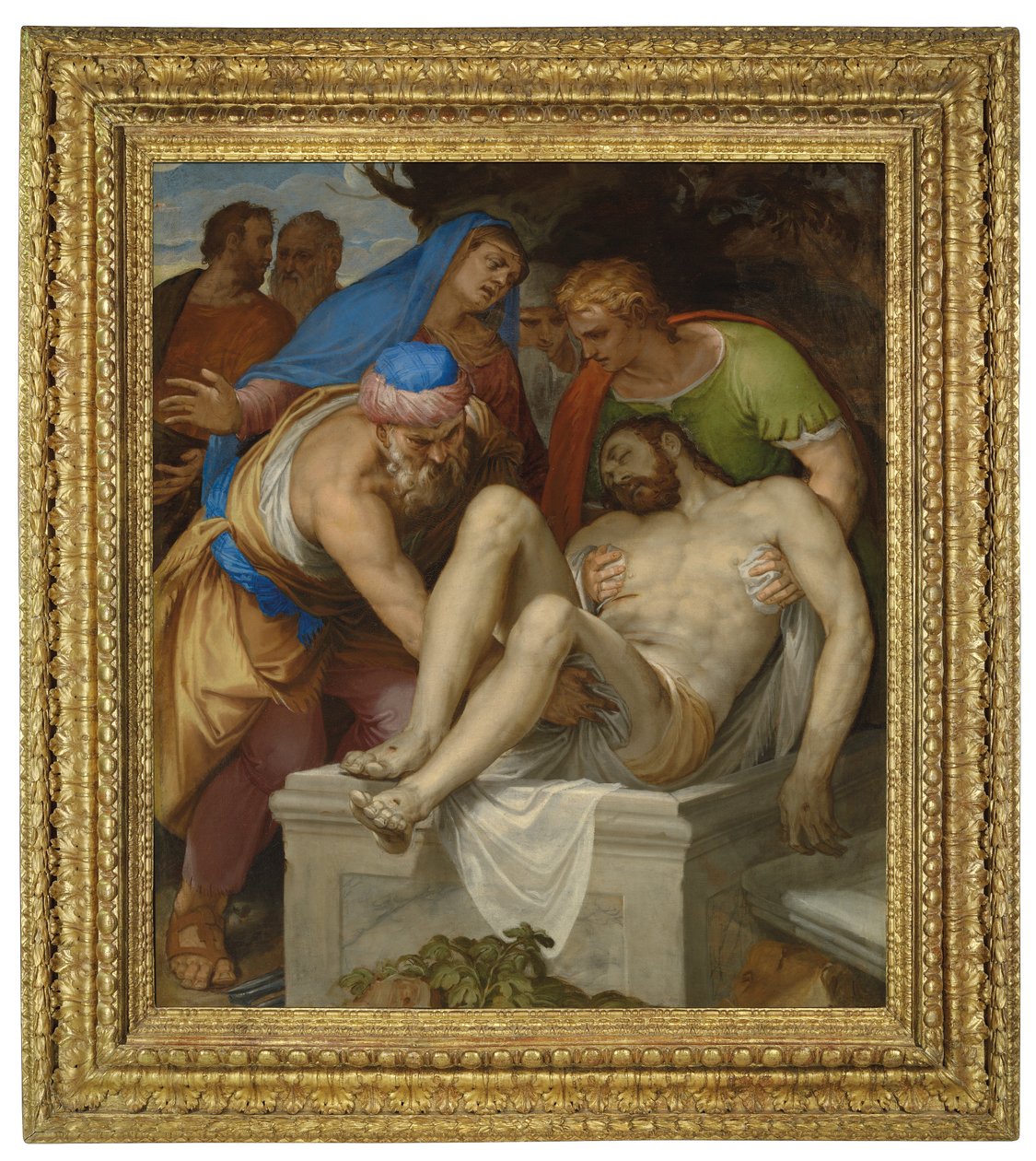 The Entombment (olej na plátně) od Giambattista Farinati