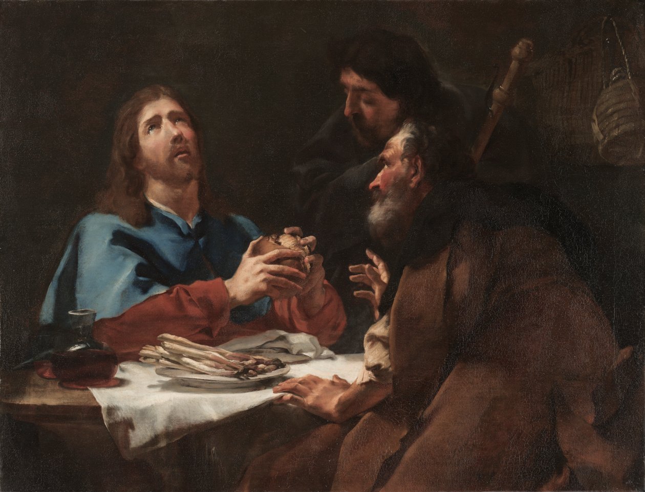 Večeře v Emauzích, asi 1720 (olej na plátně) od Giambattista Piazzetta