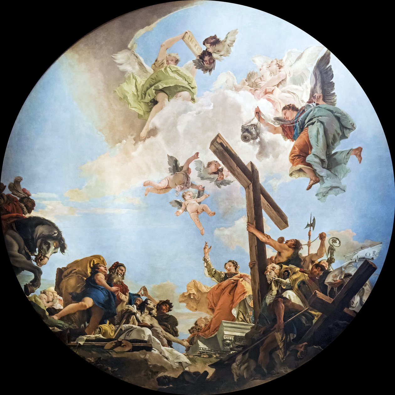 Objevení pravého kříže, c. 1745. od Giambattista Tiepolo