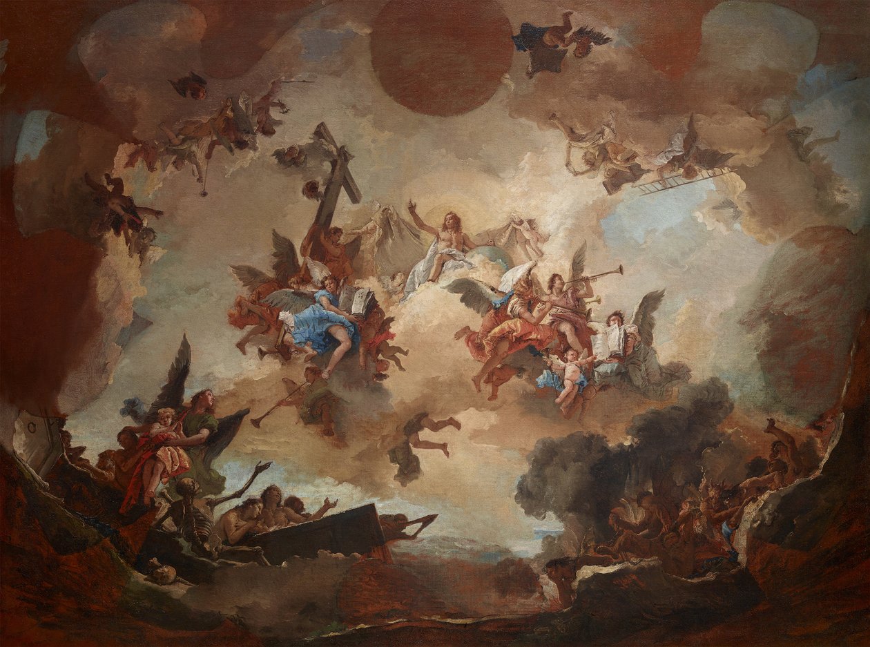 Poslední soud, 30.–40. léta 18. století. od Giambattista Tiepolo