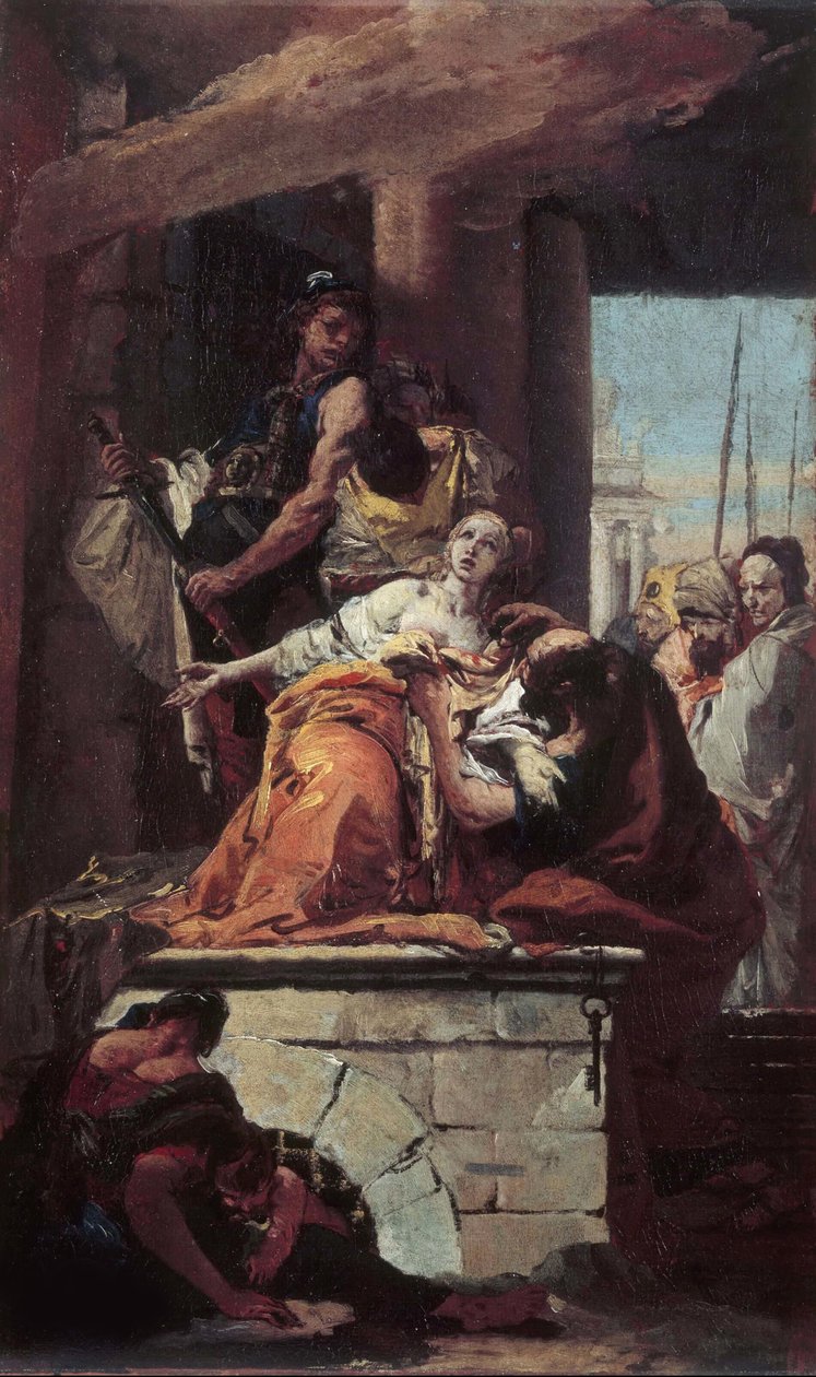 Umučení svaté Agathy, cca 1734. od Giambattista Tiepolo