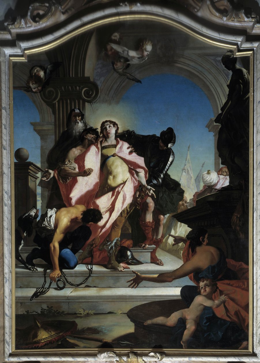 Zachycení svatého Jiří (malba) od Giambettino Cignaroli