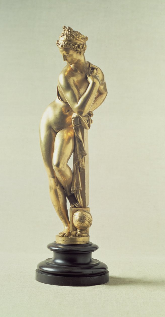 Astronomie představovaná nahou ženskou postavou od Giambologna