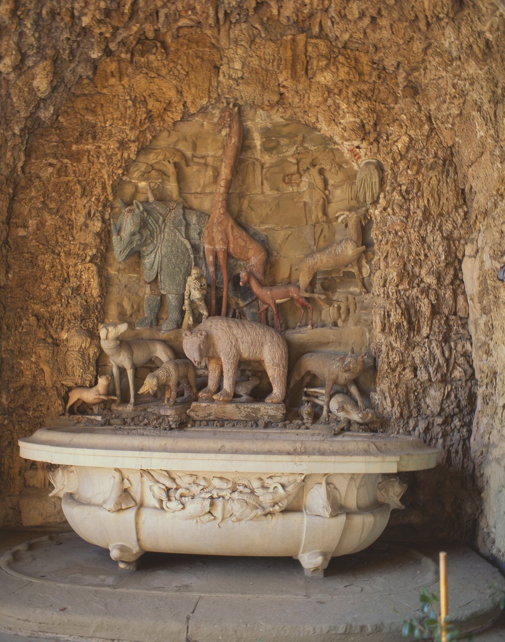 Grotto of the Animals, 1565-69 (kámen a bronz) od Giambologna