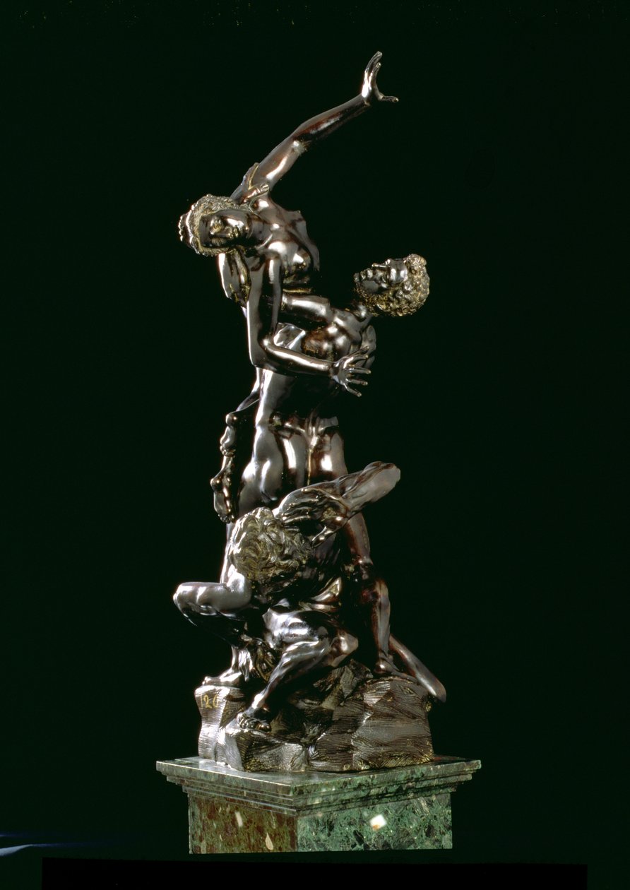 Znásilnění sabinských žen (bronz) od Giambologna