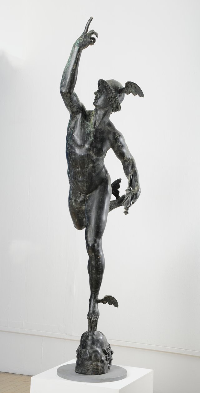 Merkur (bronz) od (after) Giambologna