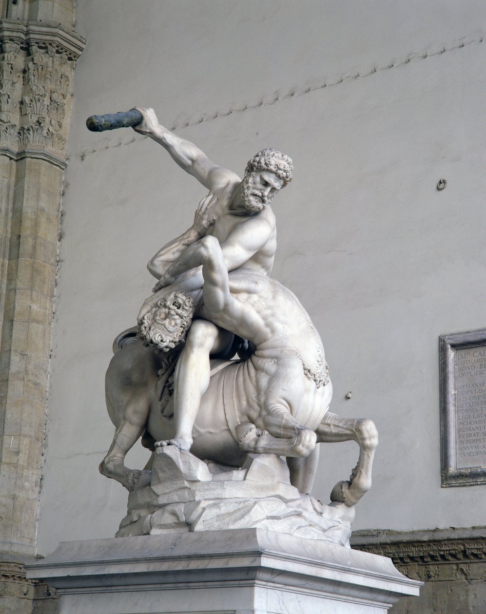 Hercules Killing the Kentaur (mramor) (viz také 353892 a 94) od Giambologna